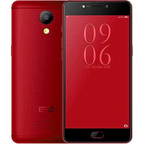 Elephone Original P8 MTK Helio P25 Octa Core Cell Phone 5.5 Inch Android 7.0 Smartphone 6GB RAM 64GB ROM 21MP 4GLTE Mobile Phone (Red)