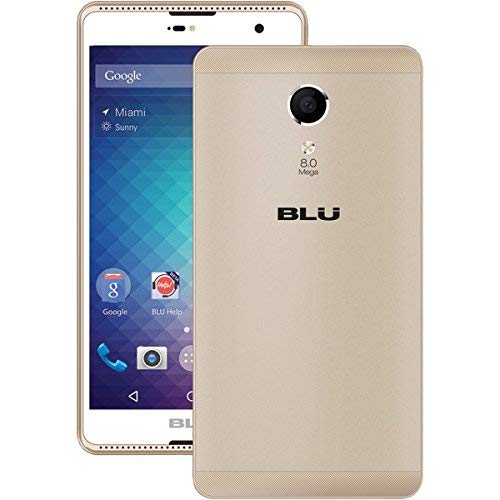 BLU Products Grand 5.5 HD Smartphone in Gold G030UGOLD