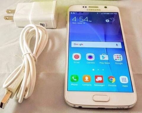 Samsung Galaxy S6 G920v 32GB Verizon (CDMA) No-Contract Smartphone - White Pearl