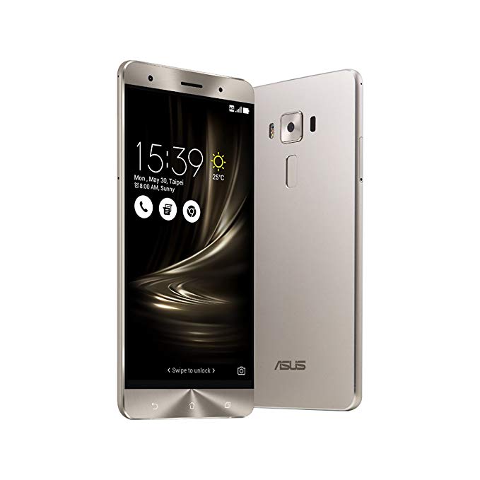 ASUS ZenFone 3 Deluxe ZS570KL 6GB / 64GB 5.7-inch 4G LTE Dual SIM FACTORY UNLOCKED - International Stock No Warranty (SILVER)