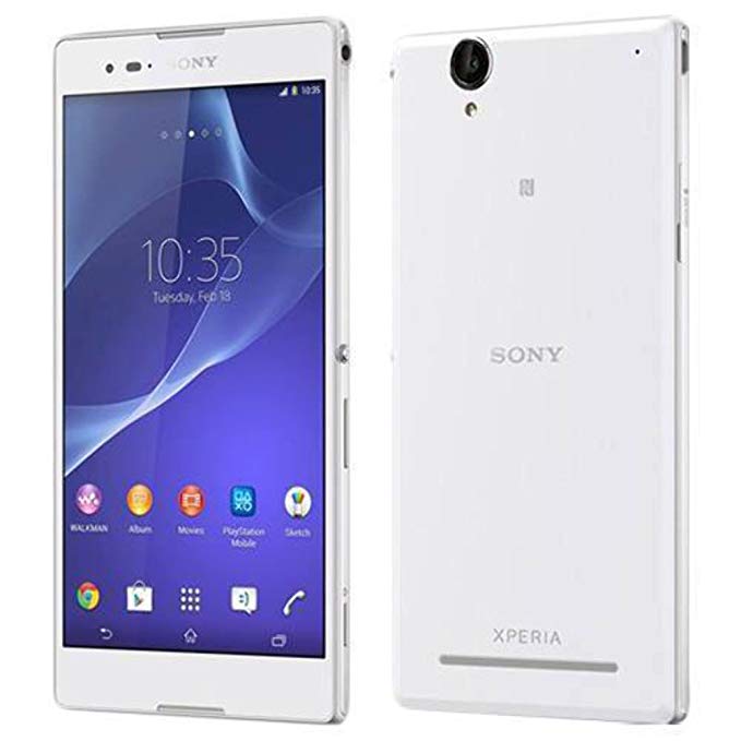 Sony Xperia T2 Ultra D5303 8GB White LTE Unlocked Smartphone - International Version No Warranty