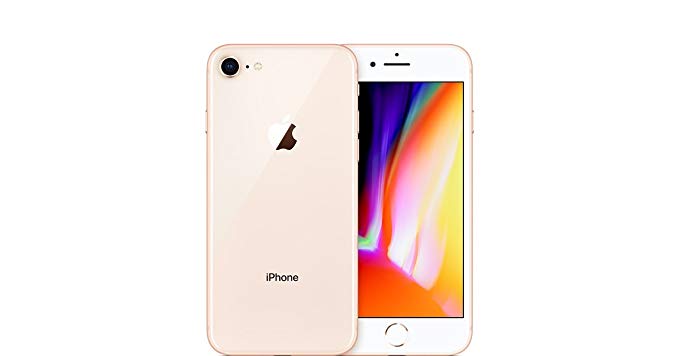 Apple iPhone 8, Fully Unlocked, 64GB - Gold (Refurbished)