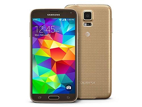 Samsung Galaxy S5 G900A Factory Unlocked Cellphone, Android 16GB, Gold