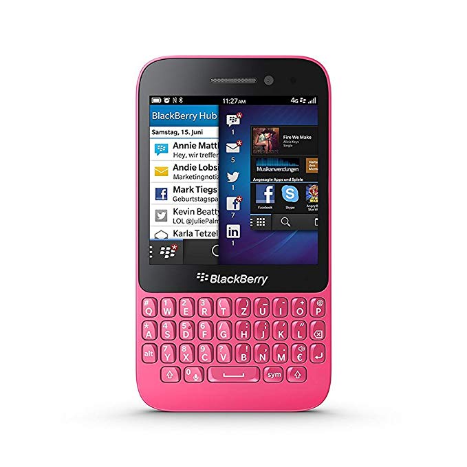 BlackBerry Q5 Factory Unlocked Pink SQR100-2