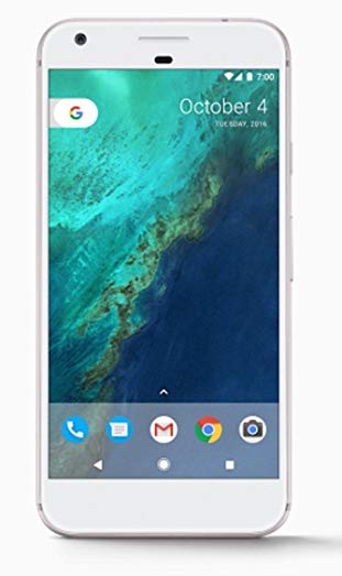 Google Pixel XL Phone 128GB - 5.5 inch display ( Factory Unlocked US Version ) (Very Silver)