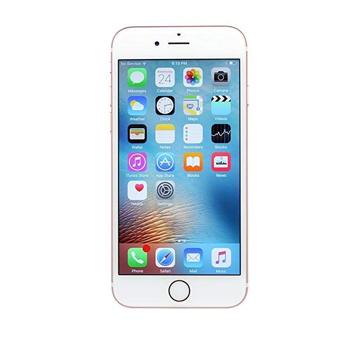 Apple iPhone 6S Plus, AT&T, 128GB - Rose Gold (Refurbished)