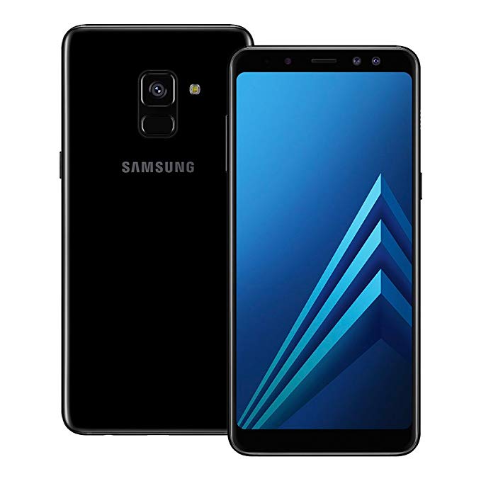 Samsung Galaxy A8 2018 (SM-A530F/DS) 4GB / 32GB 5.6-inches LTE Dual SIM Factory Unlocked - International Stock No Warranty (Black)