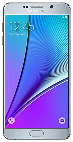 Samsung Galaxy Note 5 N920G 32GB Factory Unlocked Phone - Retail Packaging - Silver (International Version)