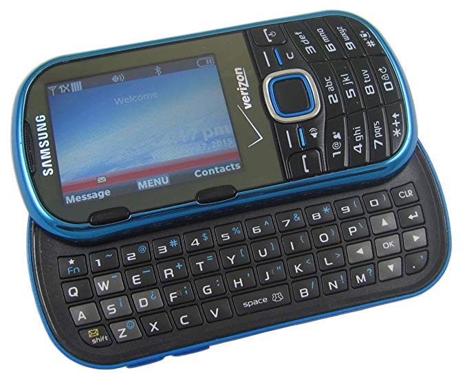 Samsung Intensity II SCH-U460 Blue Verizon Cell Phone