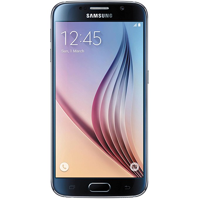 Samsung Galaxy S6 SM-G920i Unlocked Cellphone, 32GB, Black Sapphire,INTERNATIONAL VERSION NO WARRANTY