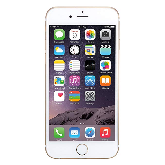 Apple iPhone 6, GSM Unlocked, 64GB - Gold (Refurbished)