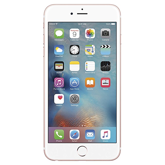 Apple iPhone 6S Plus, AT&T, 16GB - Rose Gold (Refurbished)