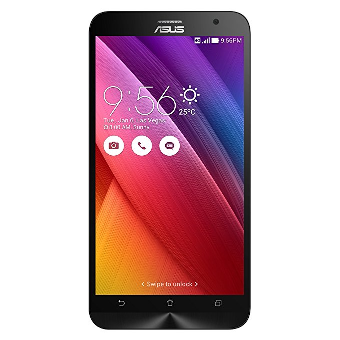 ASUS ZenFone 2 Unlocked Cellphone, 64GB, Black (U.S. Warranty)