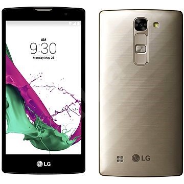 LG G4c H522Y 8GB 5-Inch 8MP 4G LTE Factory Unlocked Smartphone (Gold) - International Stock No Warranty