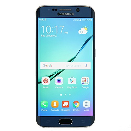 Samsung Galaxy S6 Edge SM-G925V 32GB Sapphire Black Smartphone Verizon (Certified Refurbished)