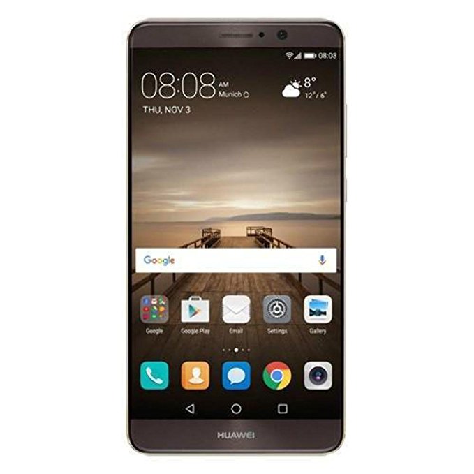 Huawei Mate 9 MHA-L29 4GB / 64GB 5.9-inch 4G LTE Dual SIM FACTORY UNLOCKED - International Stock No Warranty (MOCHA BROWN)