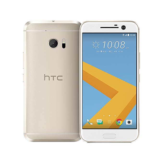 HTC 10 M10h 64GB ROM 4GB RAM 5.2-Inch 12MP Factory Unlocked International Stock No Warranty (TOPAZ GOLD)