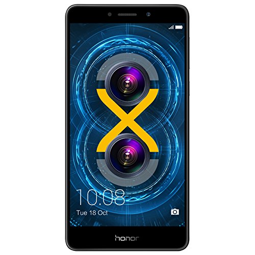 Honor 6X Unlocked Smartphone, Dual Lens Camera and Dual SIM Standby, 3GB RAM, 32 GB ROM, Gray