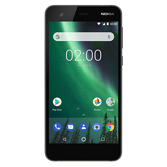 Nokia 2 - Android - 8GB - Dual SIM Unlocked Smartphone (AT&T/T-Mobile/MetroPCS/Cricket/H2O) - 5