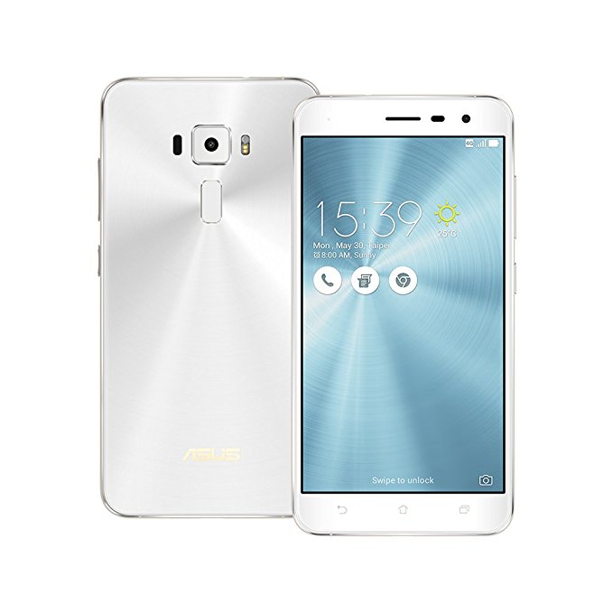 ASUS ZenFone 3 ZE520KL 4GB / 64GB 5.2-inch Dual SIM Factory Unlocked - International Stock No Warranty (Moonlight White)