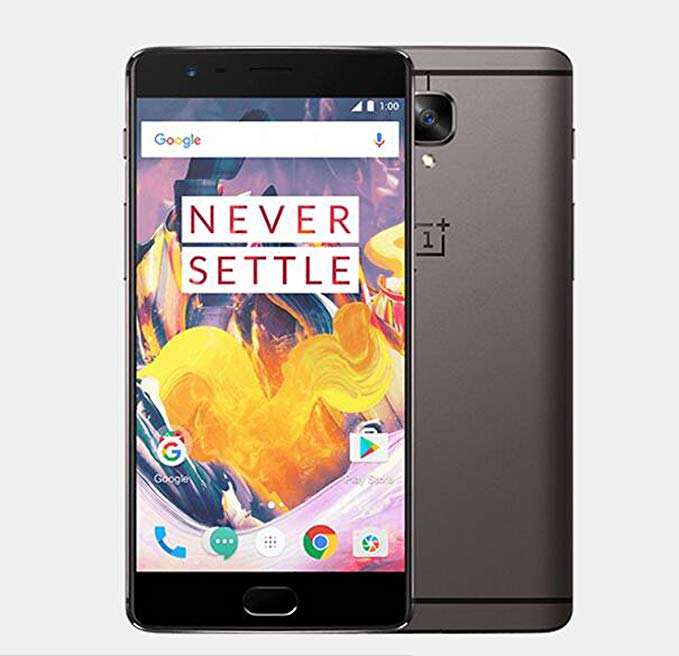 OnePlus 3T Gray, 6GB RAM, 64 GB, 5.5 Inch International Version