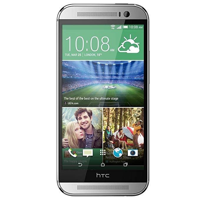 HTC One M8 UK Sim Free Smartphone - Glacial Silver