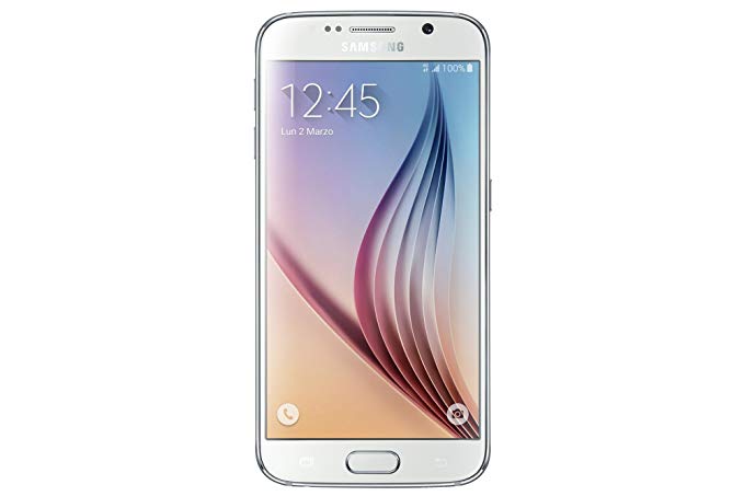 Samsung Galaxy S6 G920F Unlocked Cell Phone - International Sourced Version - White Pearl