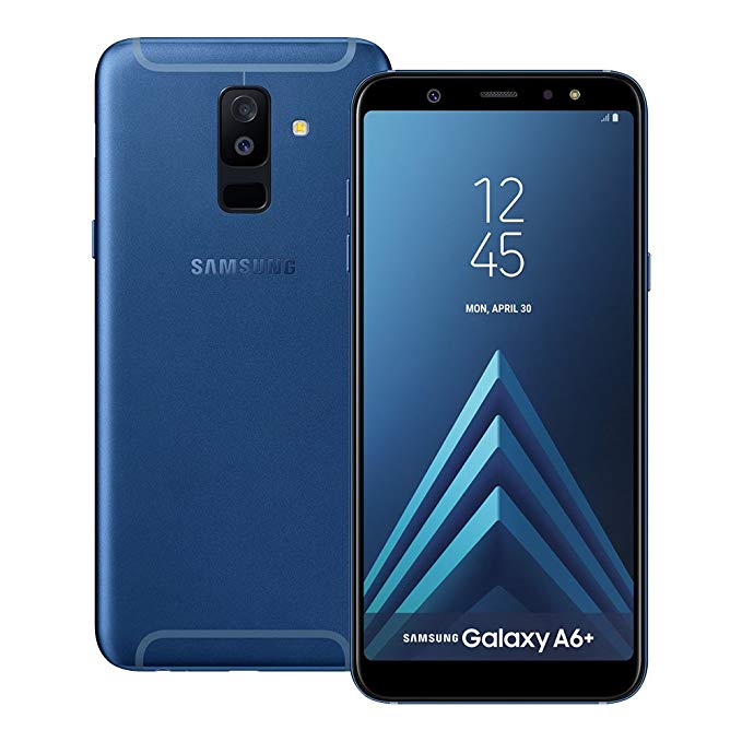 Samsung Galaxy A6 Plus (SM-A605G/DS) 4GB / 32GB 6.0-inches LTE Dual SIM Factory Unlocked - International Stock No Warranty (Blue)