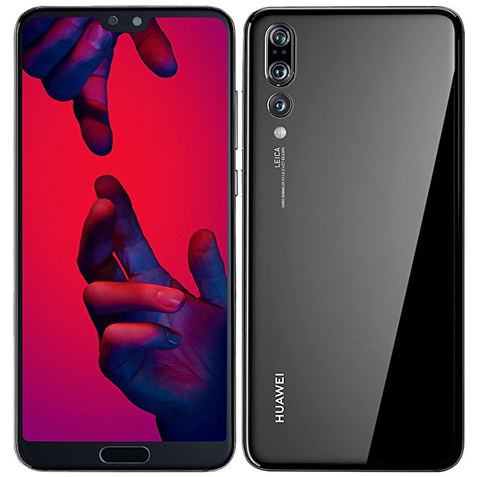 Huawei P20 Pro 128GB Single-SIM Factory Unlocked 4G/LTE Smartphone (Black) - International Version