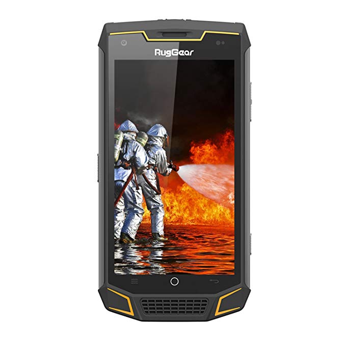 RugGear RG740 4G LTE Rugged SmartPhone Unlocked For AT&T And T-Mobile (Black)