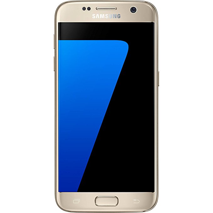 Samsung Galaxy S7 G930F 32GB Single Sim Unlocked Phone - Retail Packaging - Gold