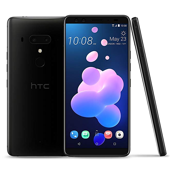 HTC U12 Plus 128GB/6GB Dual SIM - Factory Unlocked - GSM ONLY, No CDMA - International Version - No Warranty in the USA (Black)