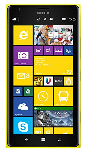 Nokia Lumia 1520 16GB Unlocked GSM 4G LTE Windows Smartphone w/ 20MP Camera & PureView Technology - Yellow (No Warranty)