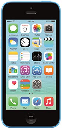 Apple iPhone 5c Factory Unlocked Cellphone, 8GB, Blue