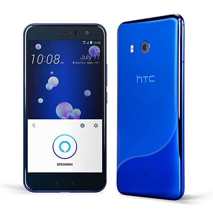 HTC U11 with hands-free Amazon Alexa – Factory Unlocked – Sapphire Blue – 64GB