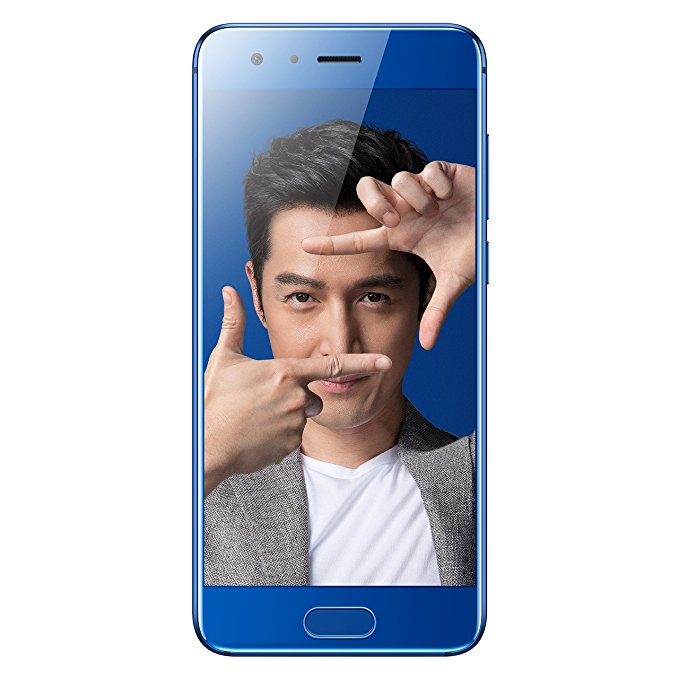 HUAWEI Honor 9 STF-AL00 5.15 inch Kirin 960 Dual 20 MP + 12 MP (4GB+64GB) Smartphone (Charm Sea Blue)