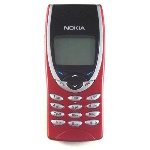 Unlocked Nokia 8210 Mobile Cell Phone Red