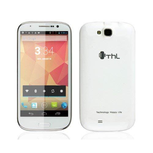 ThL W8 Android 4.1 Smart Phone MT6589 5.0 inch HD screen 8GB ROM 3G GPS 3.2M HD front camera White