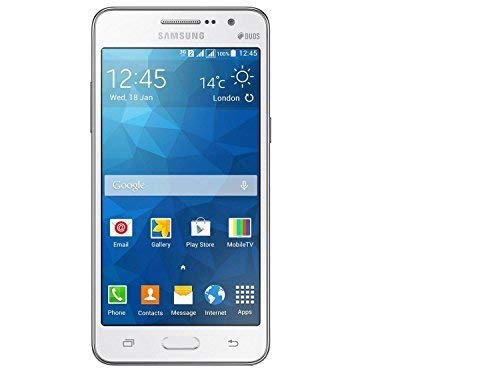 Samsung Galaxy Grand Prime Dual Sim Factory Unlocked Phone - Retail Packaging - White (International Version)