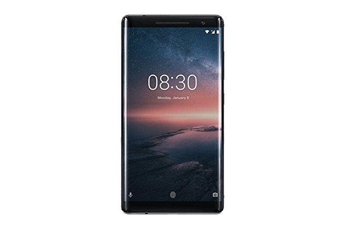 Nokia 8 Sirocco (TA-1005) 6GB / 128GB 5.5-inches LTE Factory Unlocked - International Stock No Warranty (Black)