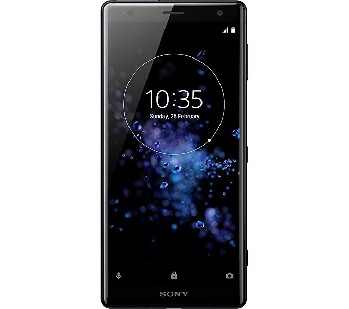 Sony Xperia XZ2 (H8296) 6GB / 64GB 5.7-inches LTE Dual SIM Factory Unlocked - International Stock No Warranty (Liquid Black)