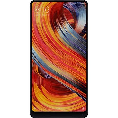 Xiaomi Mi Mix 2 (64GB, 6GB RAM) Global 4G LTE GSM Android Dual Sim Unlocked Phone, No Warranty (Black)