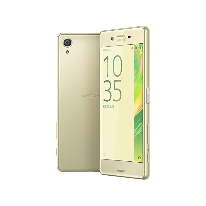 Sony Xperia X F5121 32GB 5 Inch 13MP/23MP 4G LTE Factory Unlocked - International Stock (LIME GOLD)