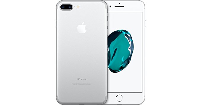 Apple iPhone 7 Plus Unlocked Phone 128 GB - International Version (Silver)