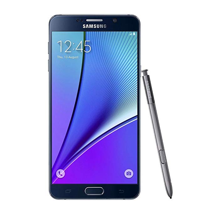 Samsung Note 5 N920C 32 GB - Black Sapphire - Factory Unlocked- International Version - No Warranty