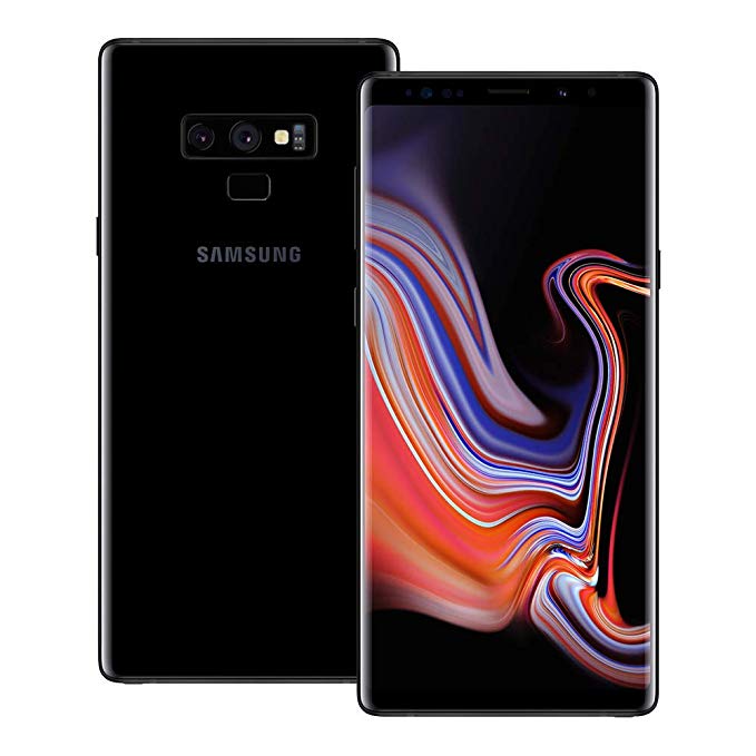 Samsung Galaxy Note 9 SM-N960F/DS 128GB/6GB (Midnight Black) 6.4” QHD+ sAMOLED Factory Unlocked GSM (No CDMA) - International Version (No Warranty in The USA)