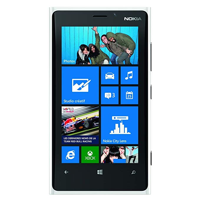 Nokia Lumia 920 RM-820 32GB GSM 4G LTE Windows 8 OS Smartphone - White - AT&T - No Warranty