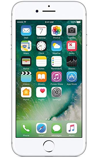 Apple iPhone 7 AT&T 256 GB (Silver) Locked to AT&T