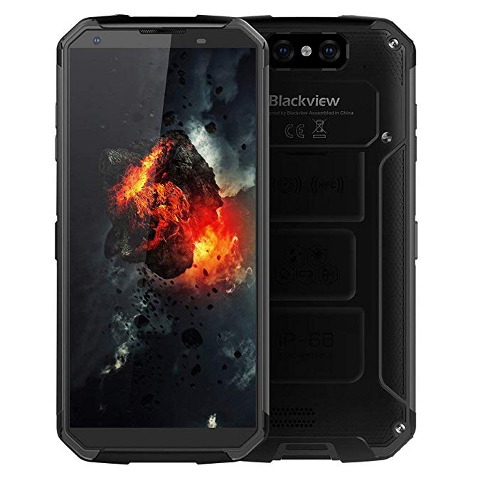 Unlocked Cell Phone, Blackview BV9500 Rugged Smartphone 10000mAh Battery Wireless Changing 5.7