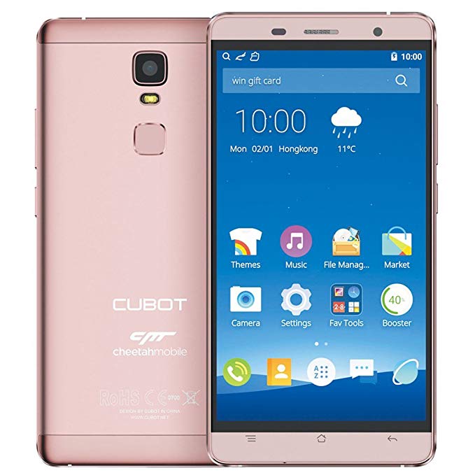 CUBOT Cheetah Smartphone Android 6.0 OS MTK6753A Octa Core 5.5